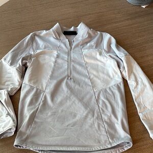 Under Armour Silver Quarter-Zip Pullover